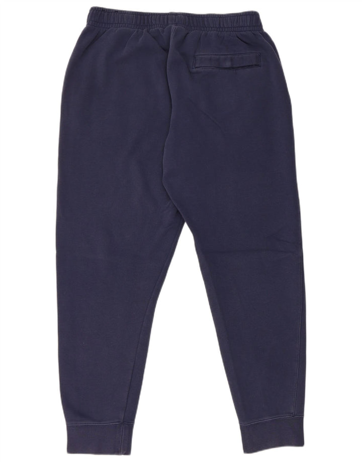 NIKE Mens Treino Calças Joggers Médio Azul Marinho Algodão