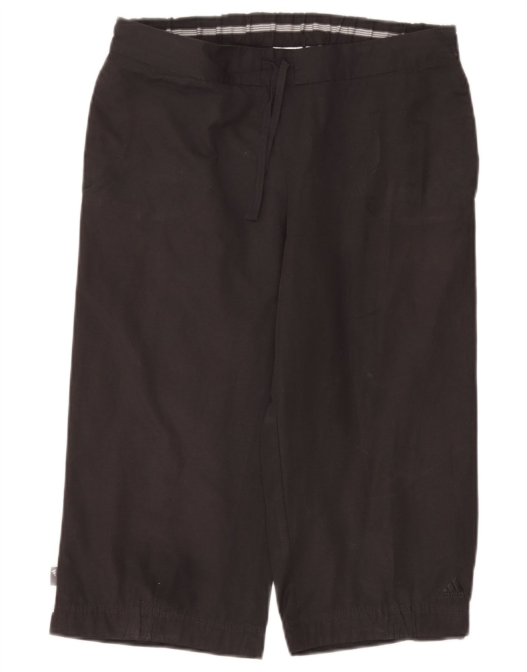 Bermuda Feminina Adidas UK 10 Pequena W27 Algodão Preto