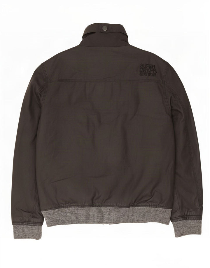 Jaqueta bomber masculina Superdry UK 44 2XL poliéster preto