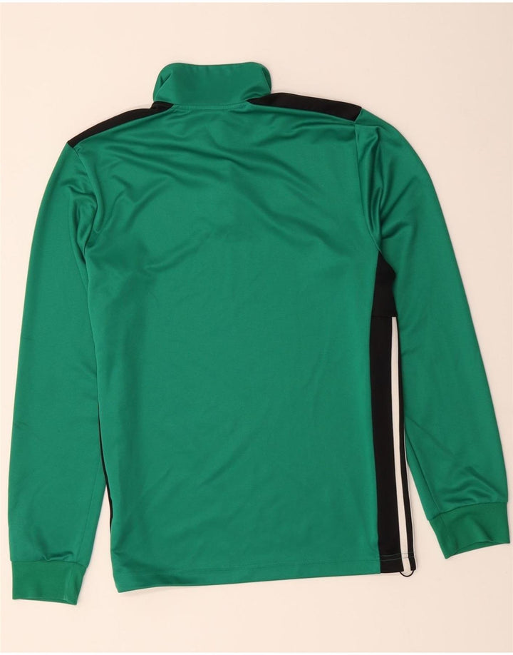 ADIDAS Mens Borussia Pullover Treino Top Médio Verde Colourblock