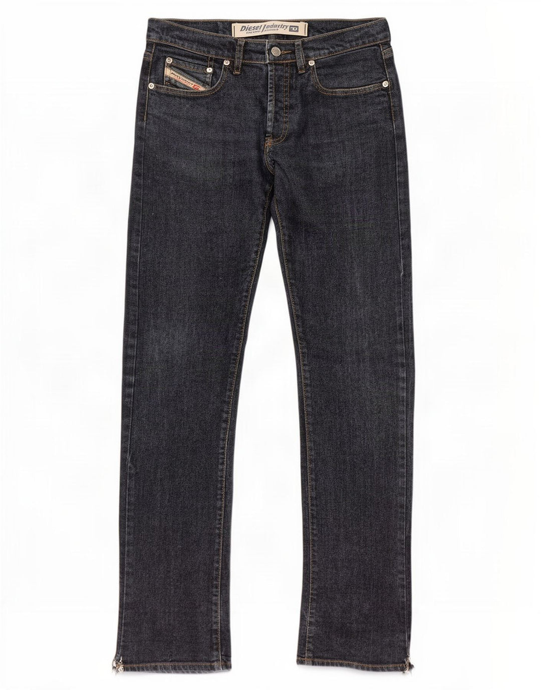 Jeans Slim Feminino Diesel W29 L33 Azul Marinho Algodão