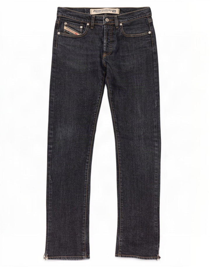 Jeans Slim Feminino Diesel W29 L33 Azul Marinho Algodão