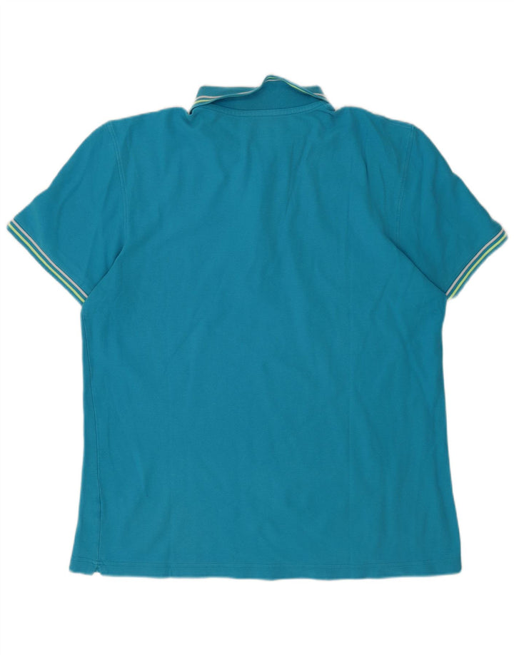 Camisa polo masculina Lotto 3XL algodão azul