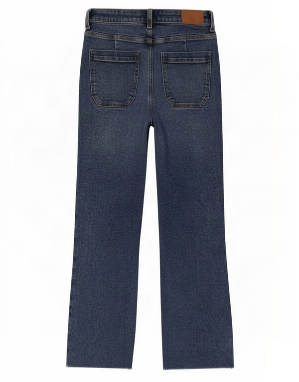 Zara Jeans Bootcut Feminino EU 34 2XS W24 L25 Azul Algodão