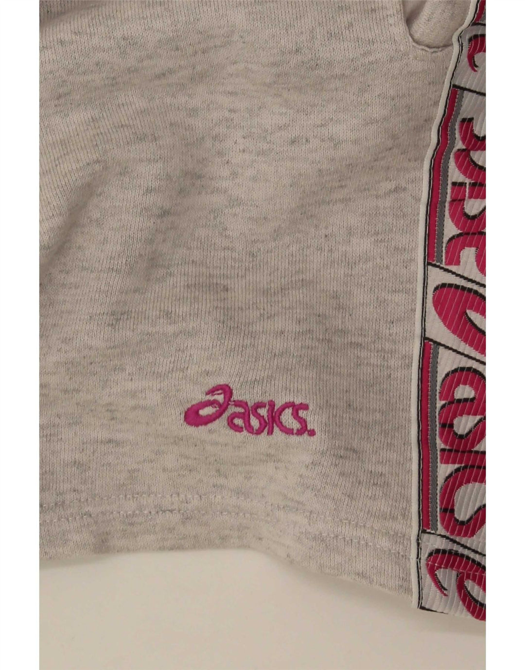 Shorts esportivos gráficos masculinos Asics cinza médio