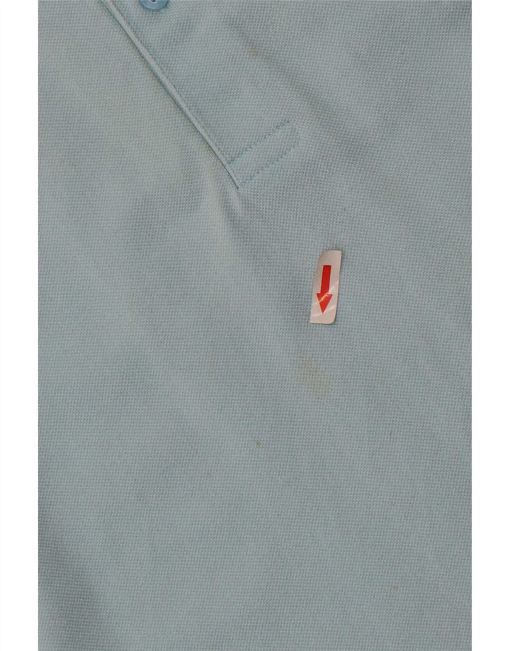 Camisa polo masculina Fred Perry algodão azul médio