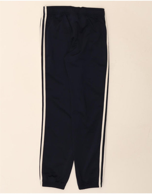 Adidas meninos calças de treino joggers 11-12 anos azul marinho poliéster