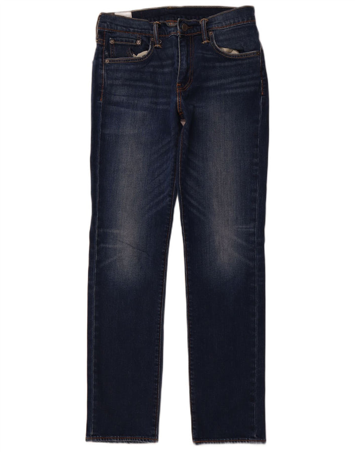 LEVI'S Feminino 511 Slim Jeans W30 L32 Azul Algodão