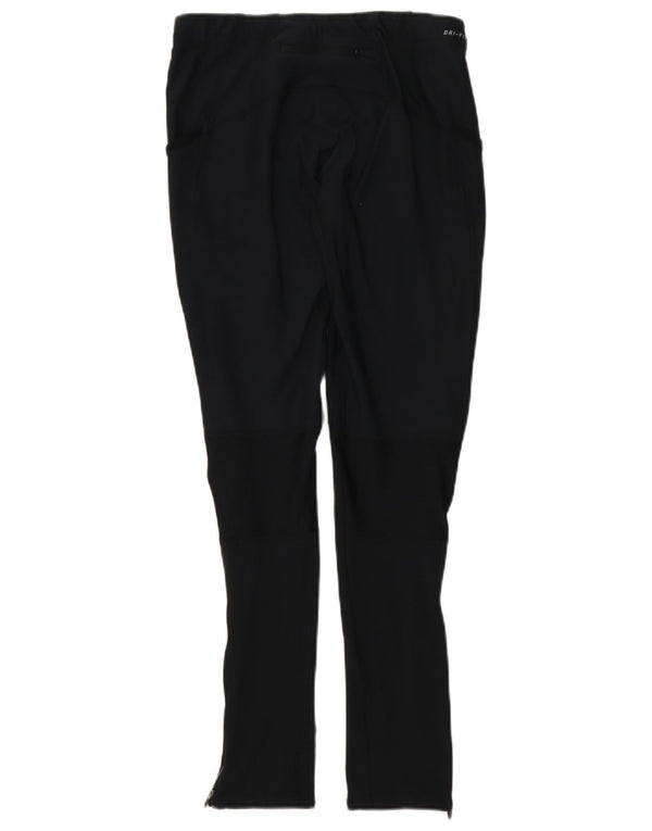 Leggings de corrida femininos Nike UK 14 poliéster preto grande