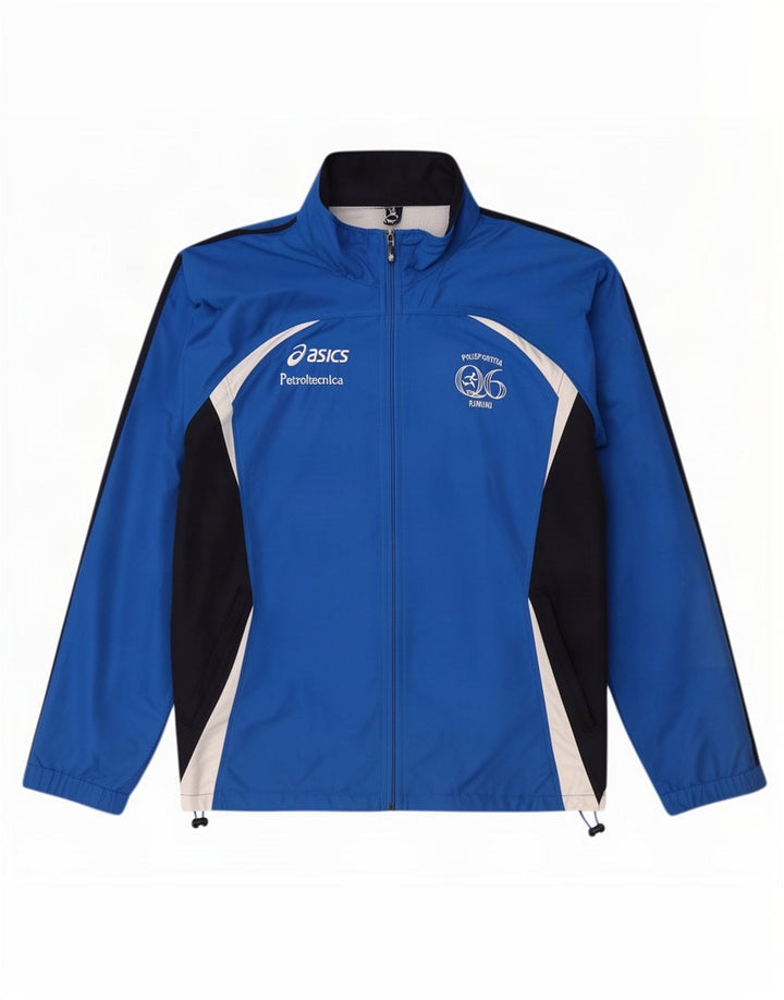 Jaqueta Asics Masculina Graphic Tracksuit XL Azul Colourblock Poliéster