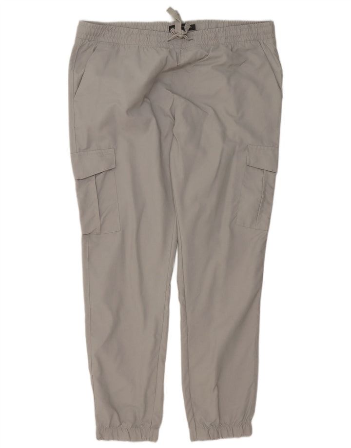 Calça cargo masculina FRENCH CONNECTION XL W38 L29 poliéster cinza