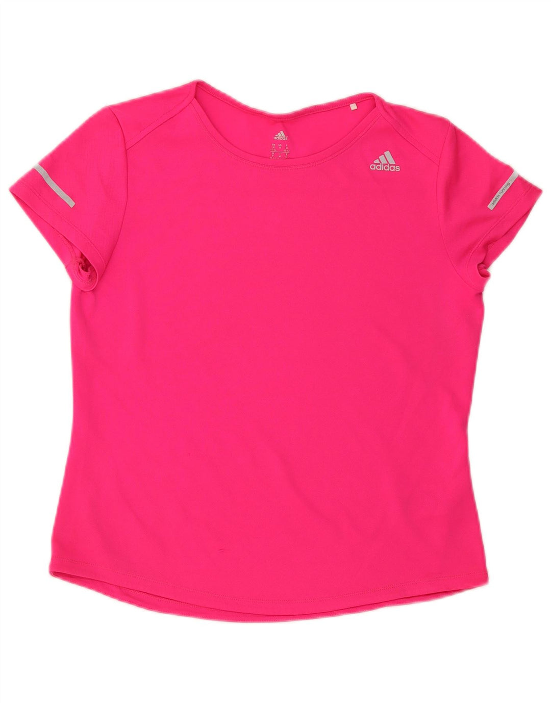 Adidas Camiseta Feminina Top UK 12/14 Médio Rosa Poliéster