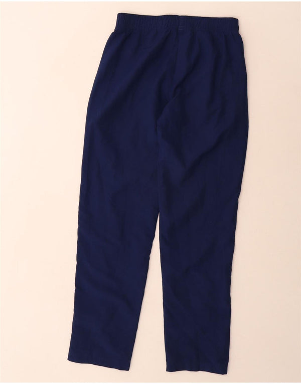 Calças de treino ADIDAS menino 11-12 anos azul marinho poliéster
