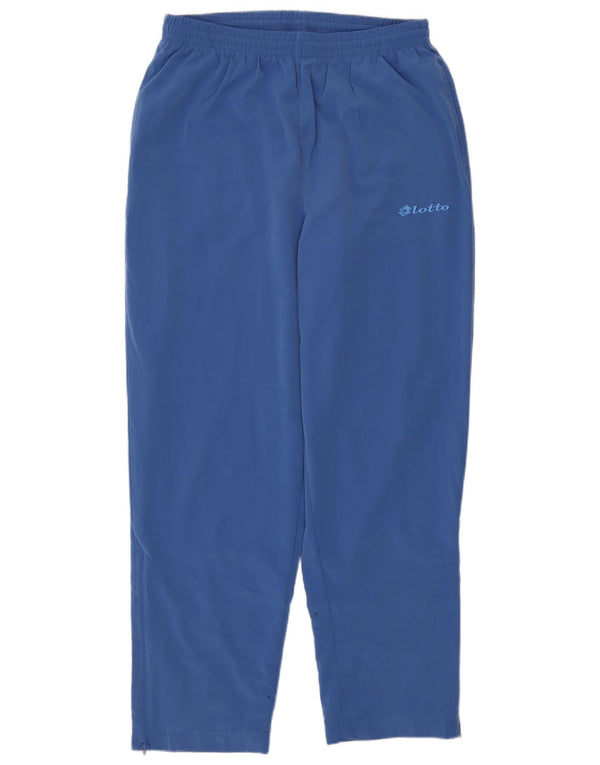 Calça de treino feminina LOTTO UK 18 XL azul poliéster
