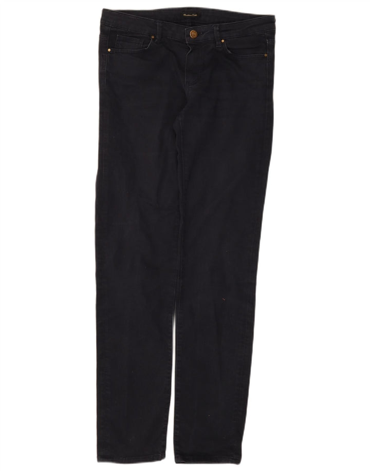 Jeans skinny feminino Massimo Dutti W30 L31 azul marinho