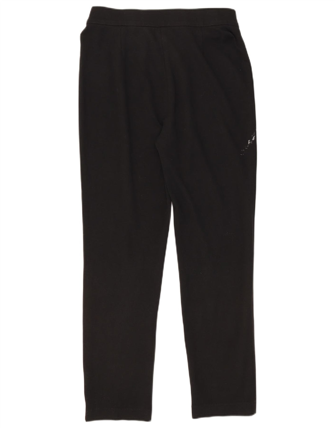 Calça de treino feminina Marks & Spencer Reino Unido 12 viscose preta média