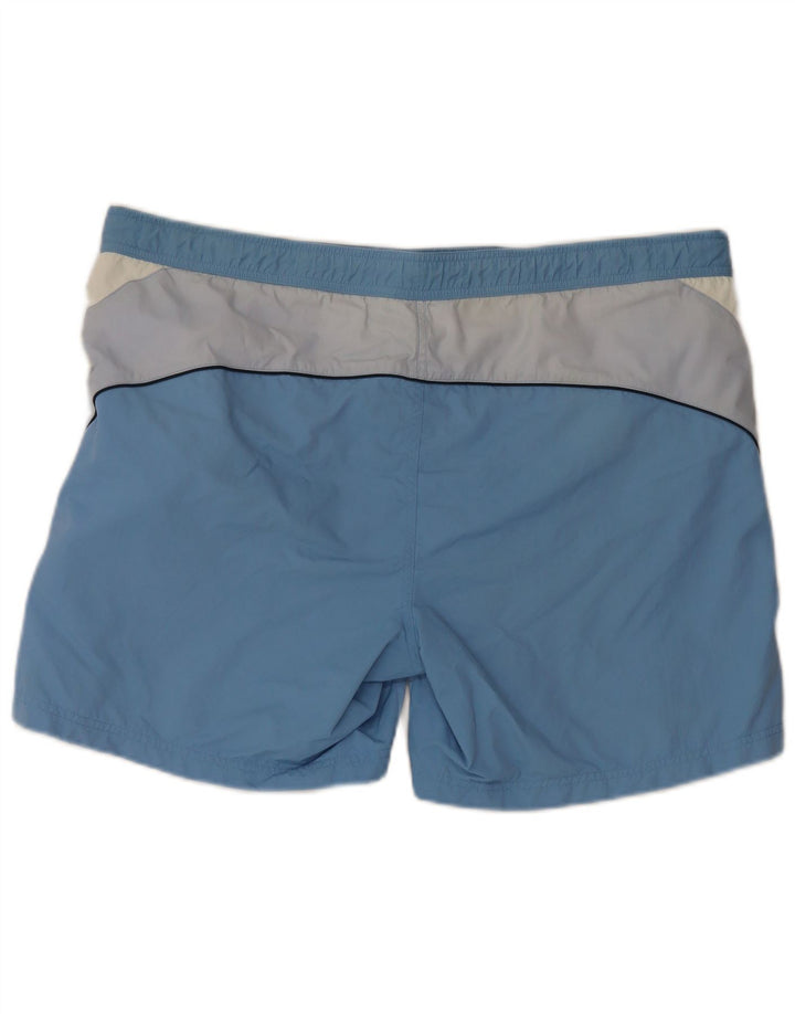 Shorts de natação masculino Champion 2XL azul colorblock poliéster