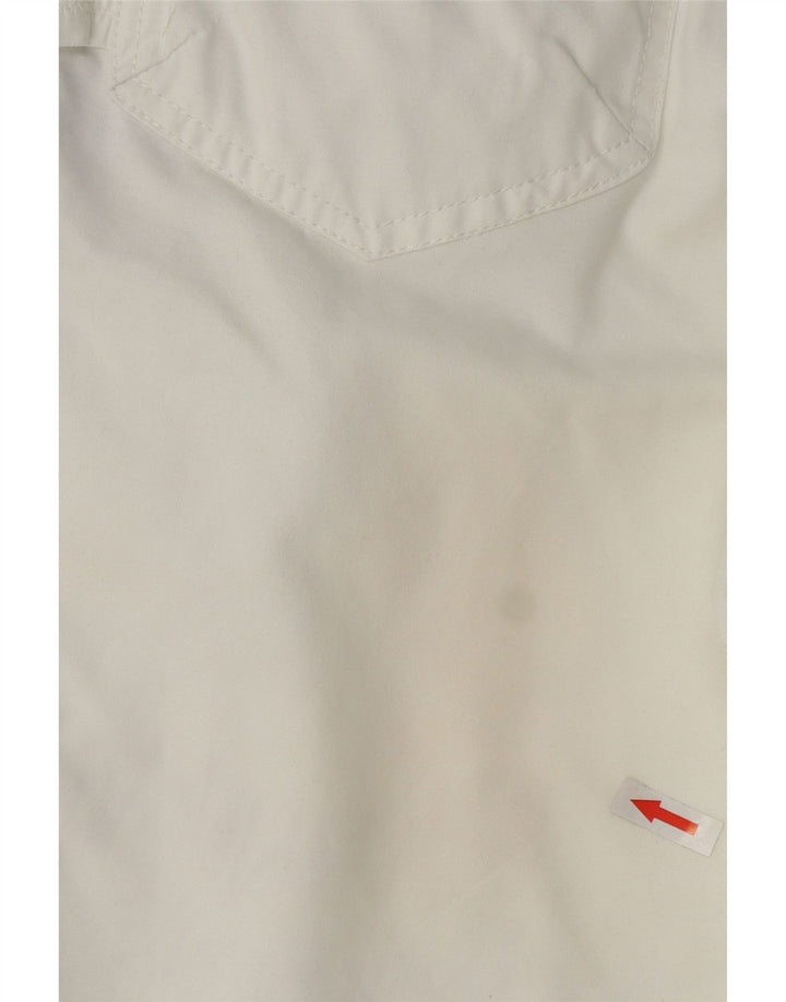 ELLESSE Mens Chino Shorts IT 48 Médio W32 Algodão Branco