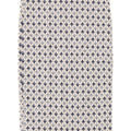 Saia reta Trafaluc feminina Zara médio W28 poliéster geométrico azul