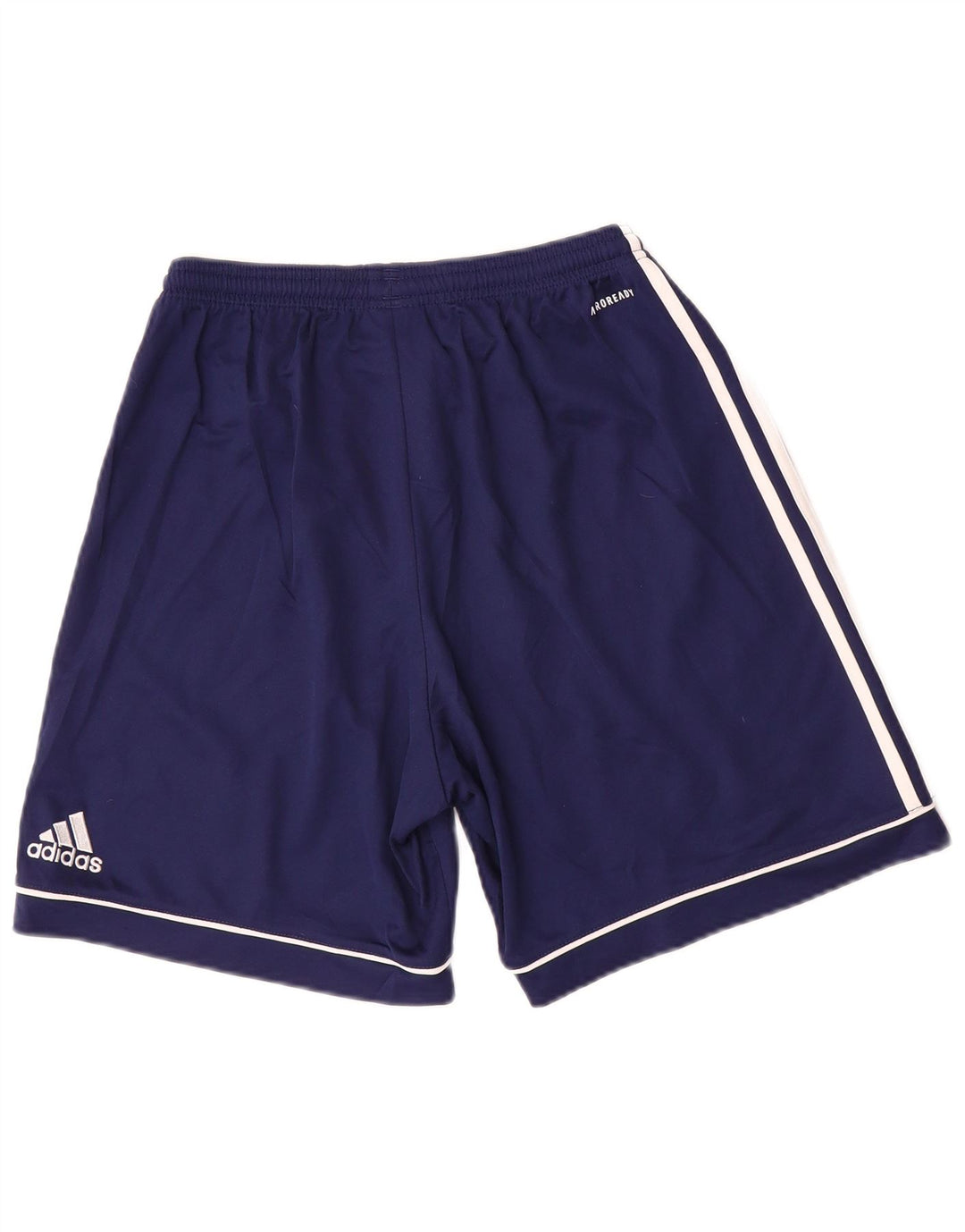 Shorts esportivos masculinos ADIDAS Aeroready médio azul marinho poliéster