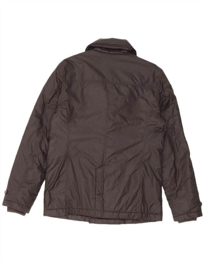 Jaqueta militar acolchoada masculina Levi's UK 38 médio preto nylon
