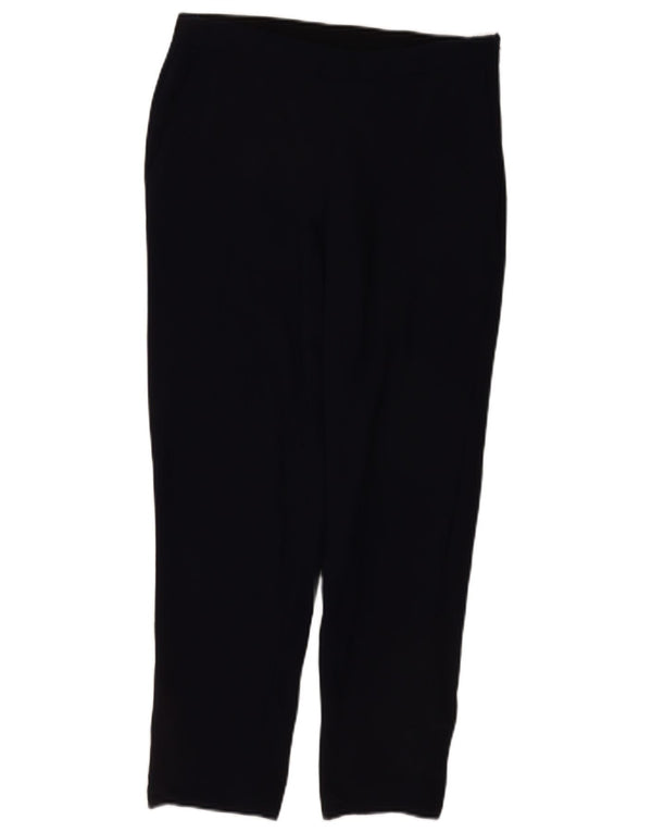 Calça Chino Feminina WHISTLES Reino Unido 10 Pequeno W30 L26 Azul Marinho Colorblock