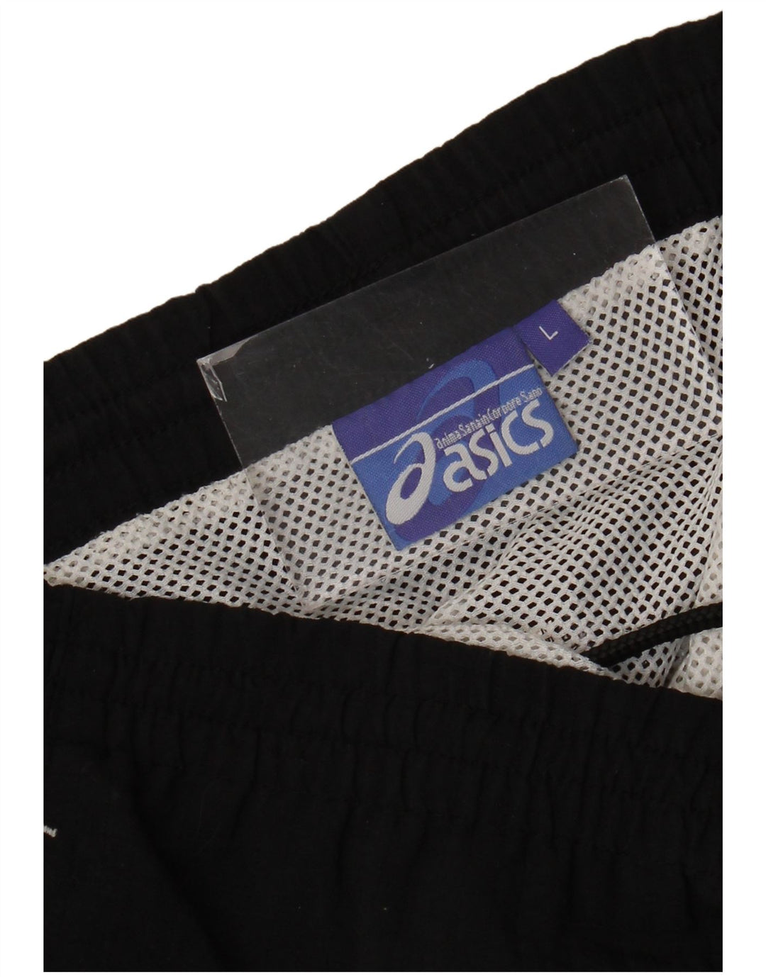 Shorts esportivos masculinos Asics grande preto