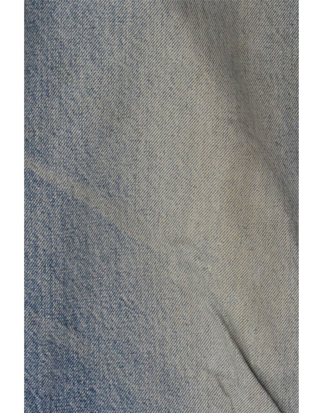 Calça jeans reta masculina Levi's desgastada W36 L32 azul algodão