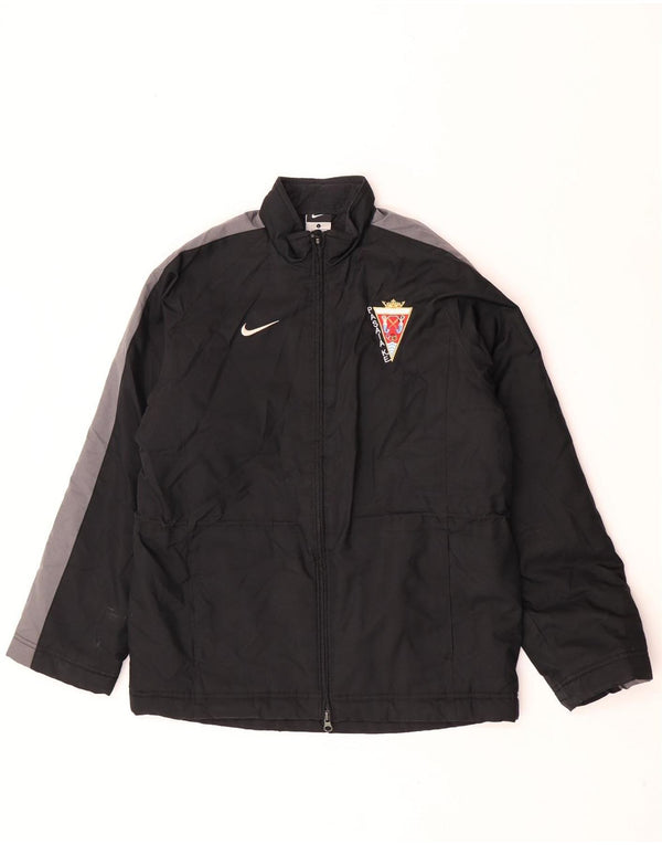 Jaqueta corta-vento Nike Boys Pasaia KE 12-13 anos grande preto colorblock