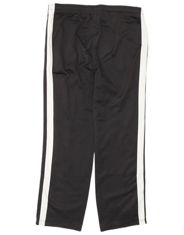Calça de treino masculina Fila grande poliéster colorblock preto