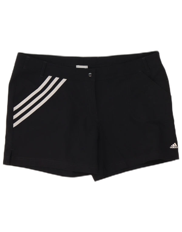 ADIDAS Womens Clima 365 Chino Shorts UK 16 Grande W38 Poliéster Preto