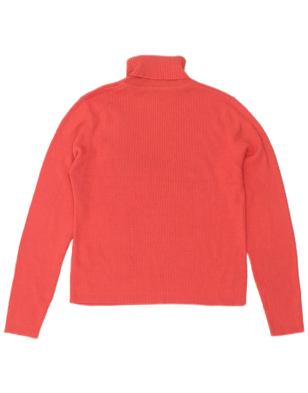 Suéter feminino Marks & Spencer com gola redonda e gola redonda Reino Unido 14 médio vermelho