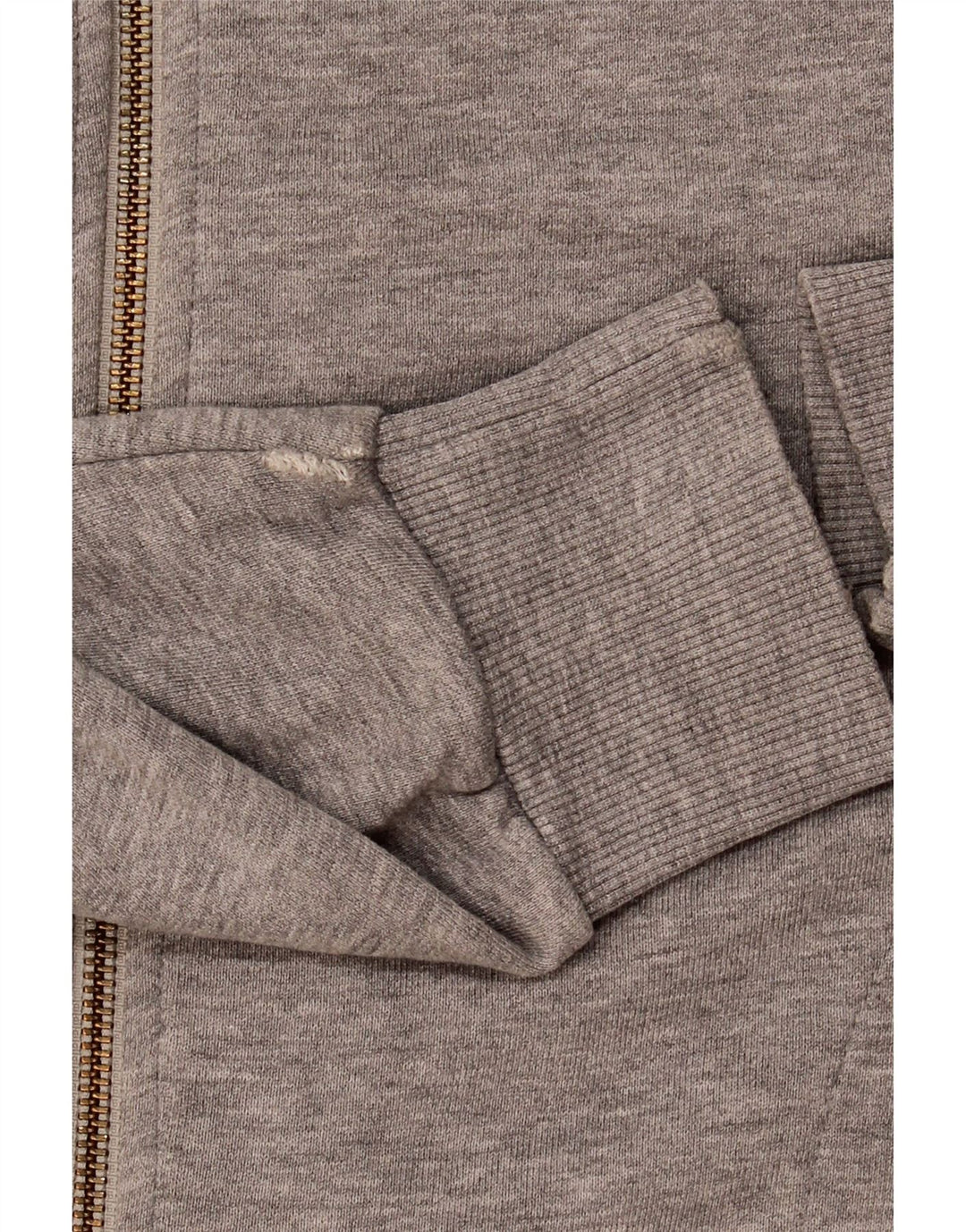 Sun68 Jaqueta masculina de agasalho XL cinza manchado de algodão