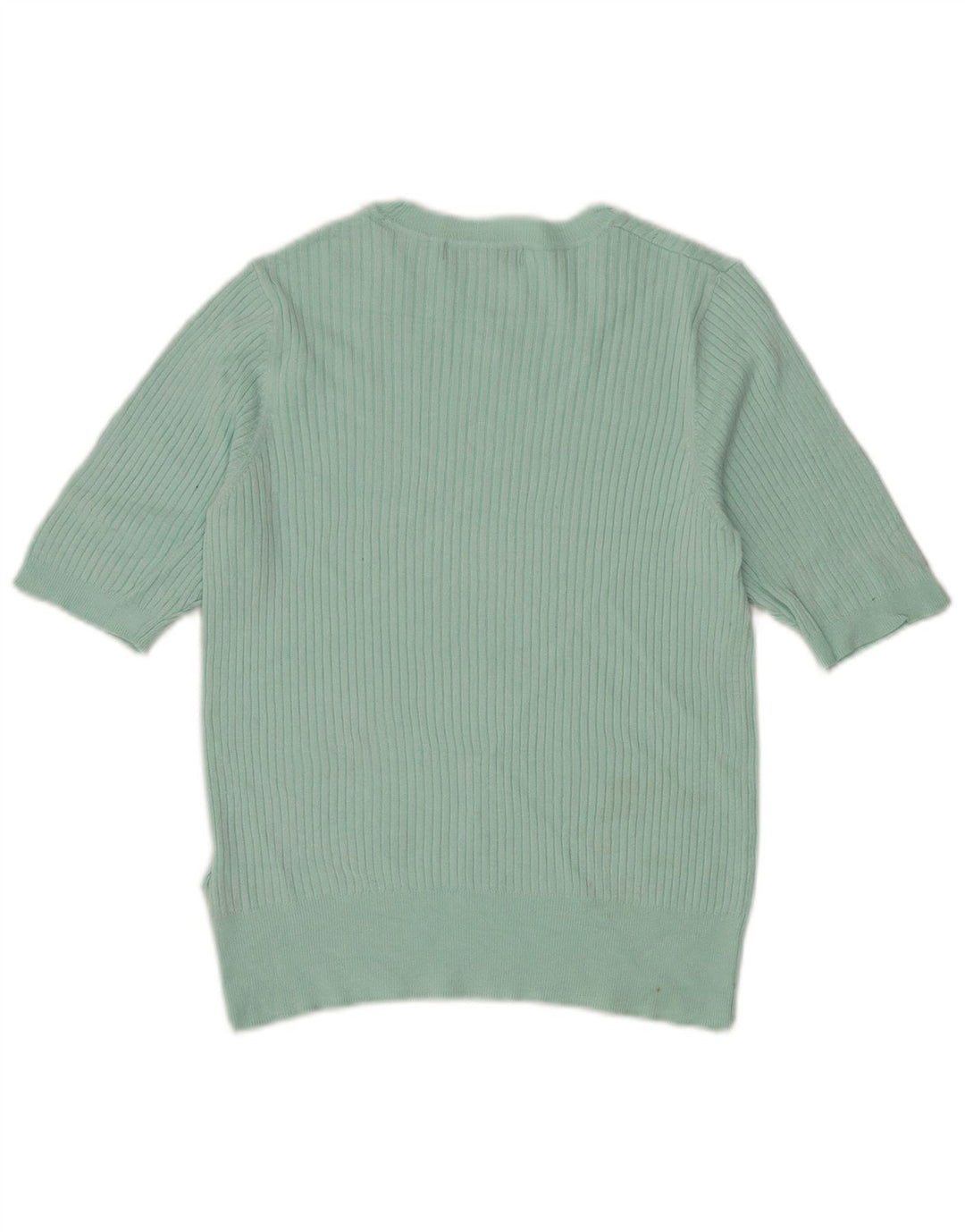 Suéter feminino Marks & Spencer com gola canoa Reino Unido 12 verde médio