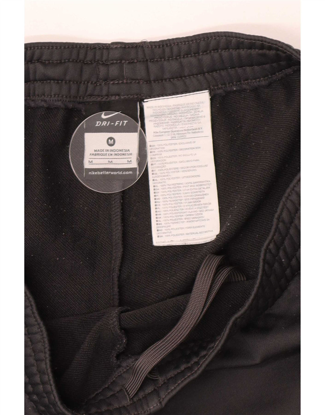 Calça Nike Mens Dri Fit Treino Cinza Médio Poliéster
