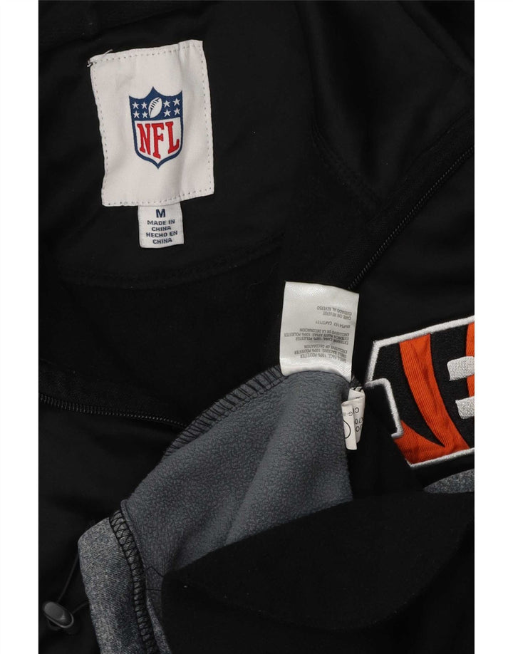 NFL masculino Cincinnati Bengals moletom gráfico jumper médio preto