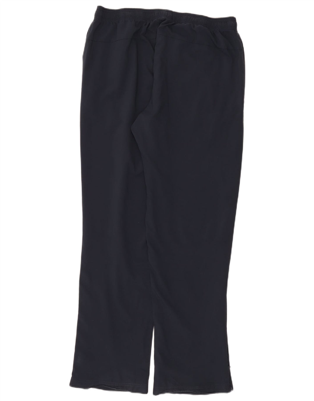 Calça de treino masculina Adidas grande poliéster azul marinho
