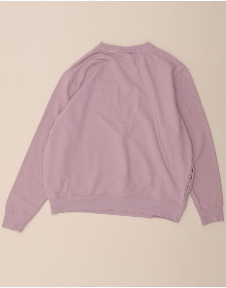 FILA Womens Sweatshirt Jumper UK 20 2XL Purple Cotton Vintage Fila and Second-Hand Fila from Messina Hembry 
