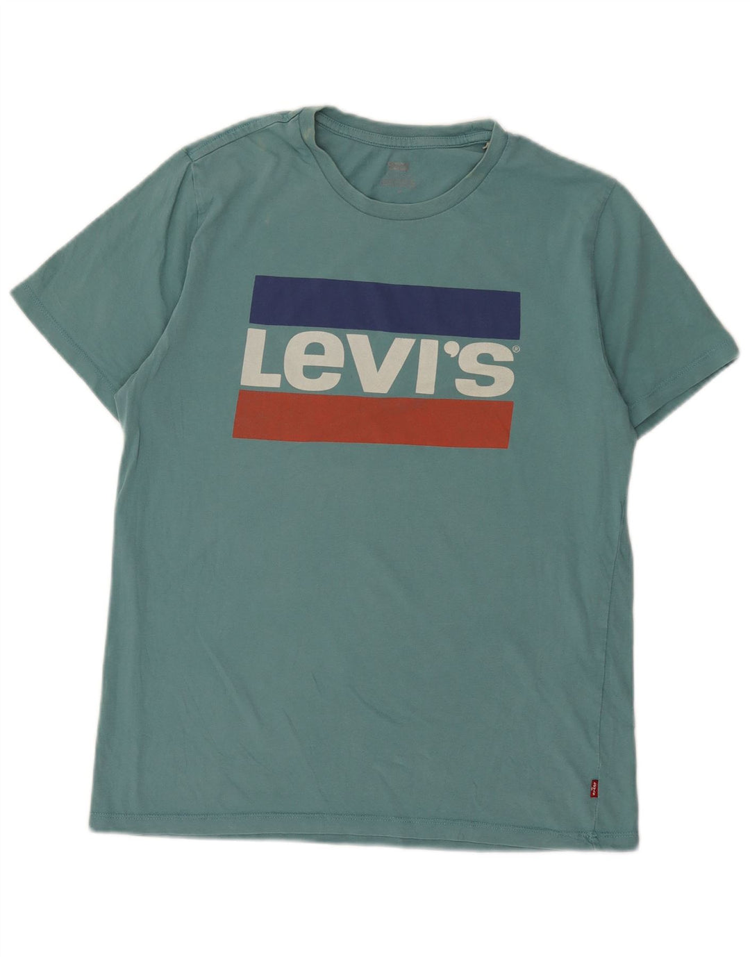 Camiseta gráfica masculina Levi's Top verde médio
