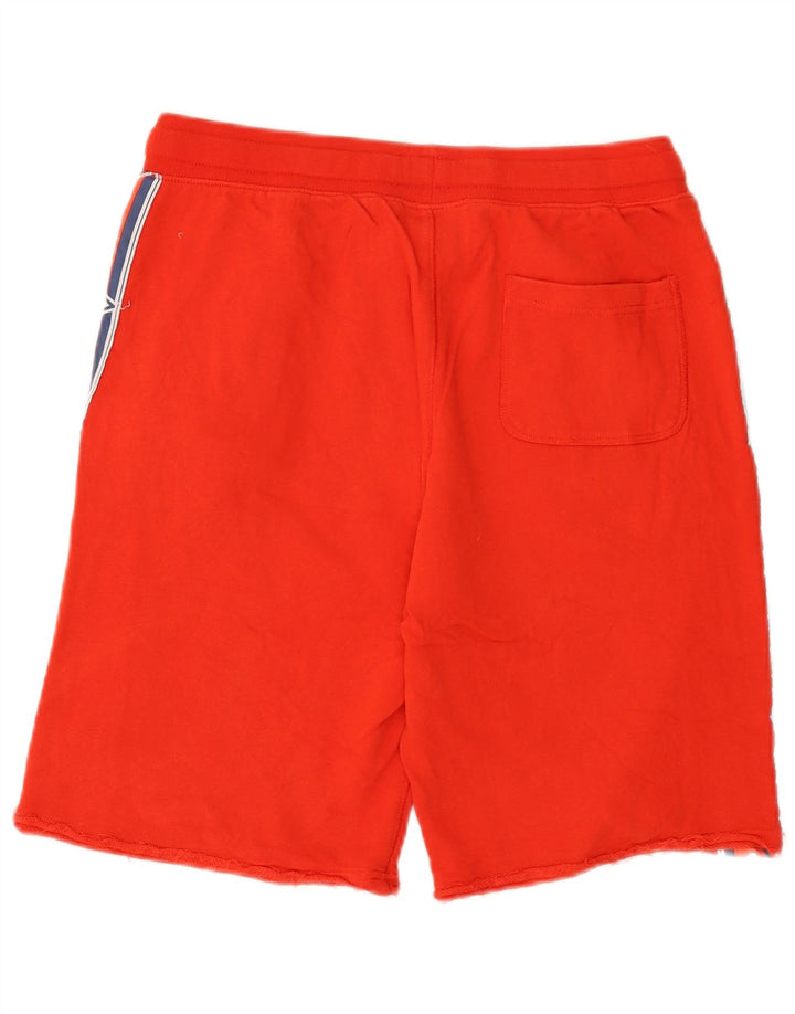 Umbro Mens Graphic Sport Shorts Médio Algodão Vermelho
