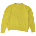 Suéter feminino Marks & Spencer com gola redonda Reino Unido 14 médio amarelo