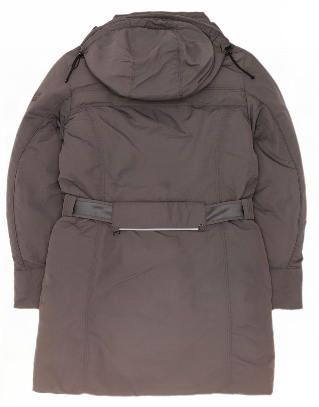 Casaco acolchoado com capuz feminino PEUTEREY IT 48 XL cinza poliamida