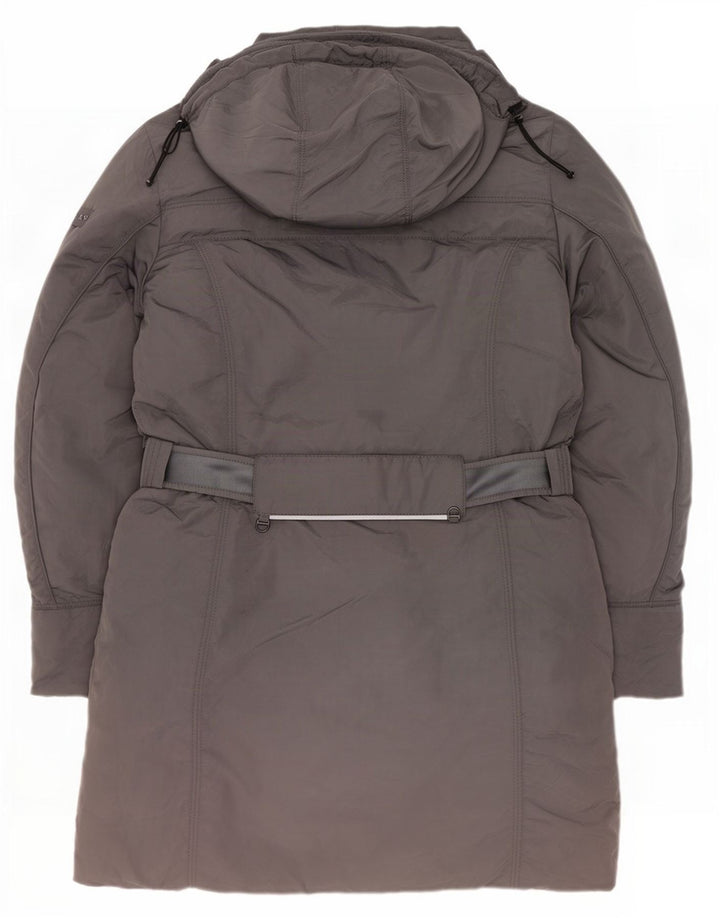 Casaco acolchoado com capuz feminino PEUTEREY IT 48 XL cinza poliamida