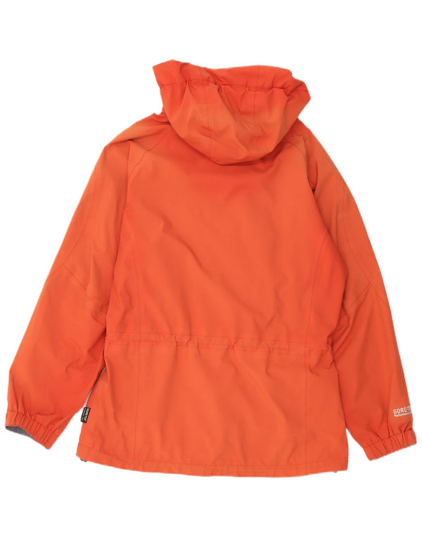 Jaqueta de chuva com capuz feminina Sprayway UK 12 poliéster laranja médio