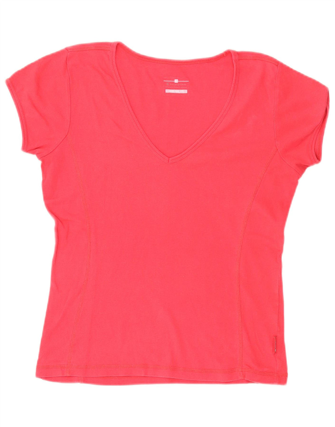 Camiseta feminina CHAMPION Heritage Fit UK 14 grande rosa