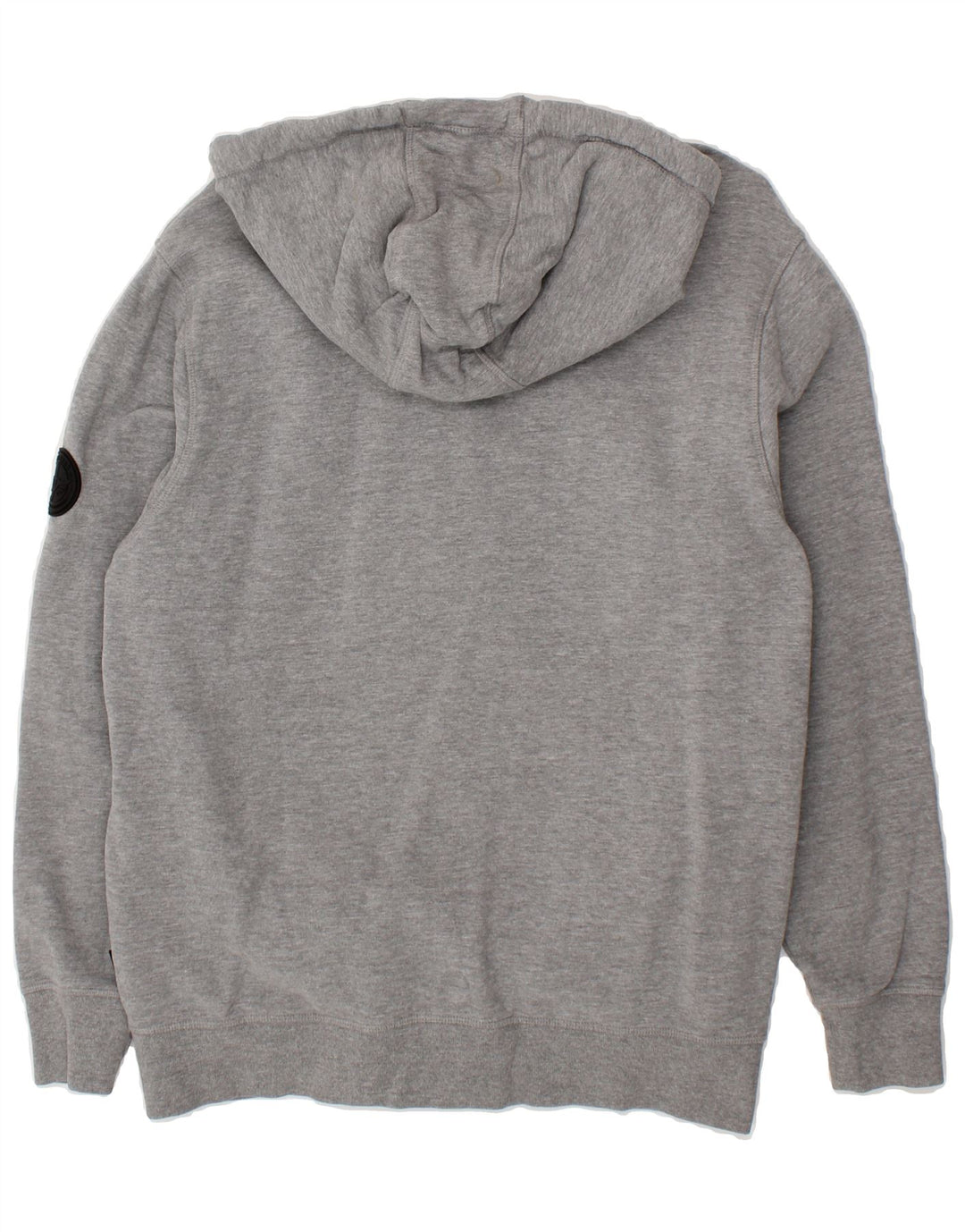 FIRETRAP Womens Zip Hoodie Sweater UK 16 Large Grey Cotton Vintage Firetrap and Second-Hand Firetrap from Messina Hembry 