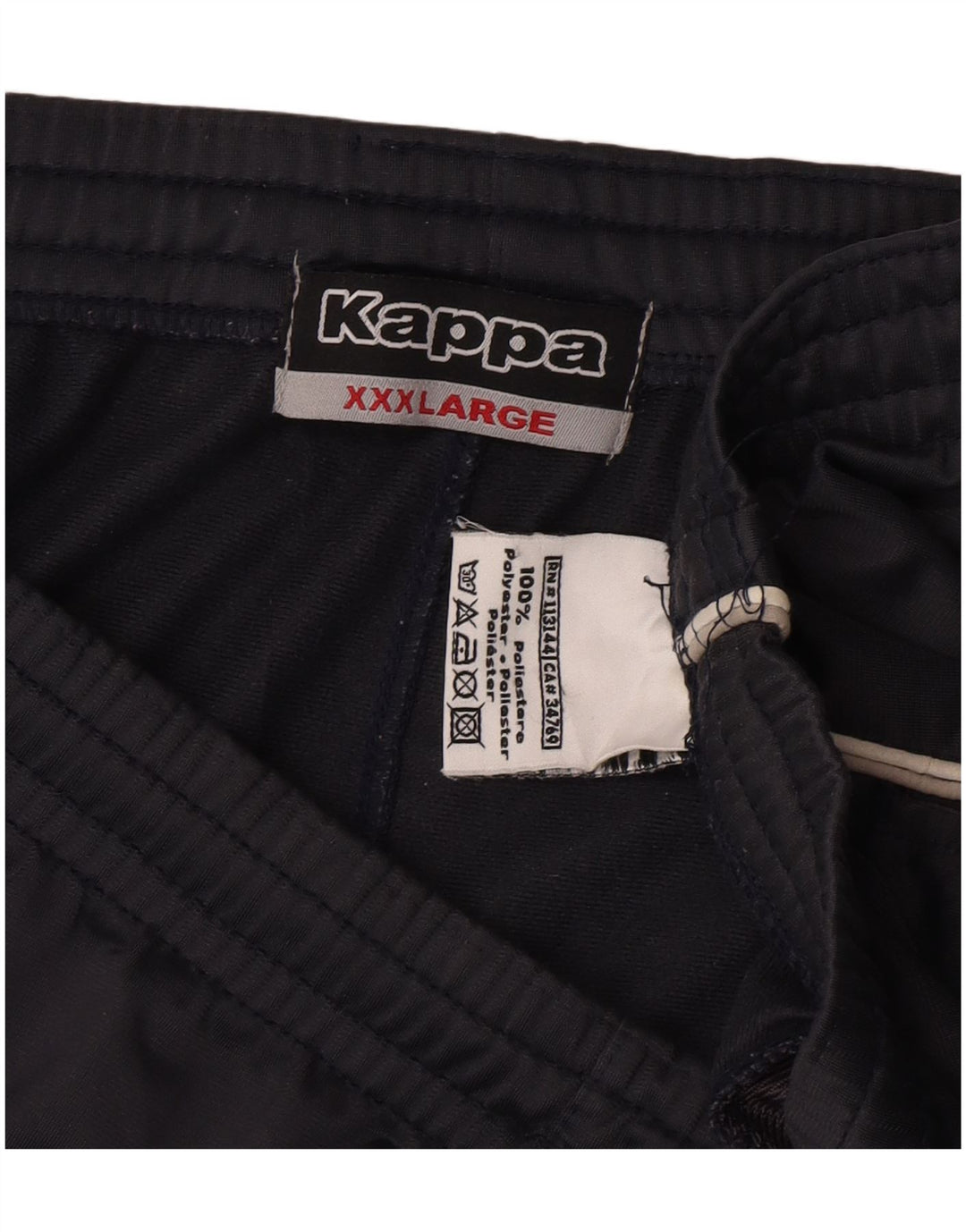 Calças de treino Kappa Boys 15-16 Anos 3XL Cinzento Poliéster