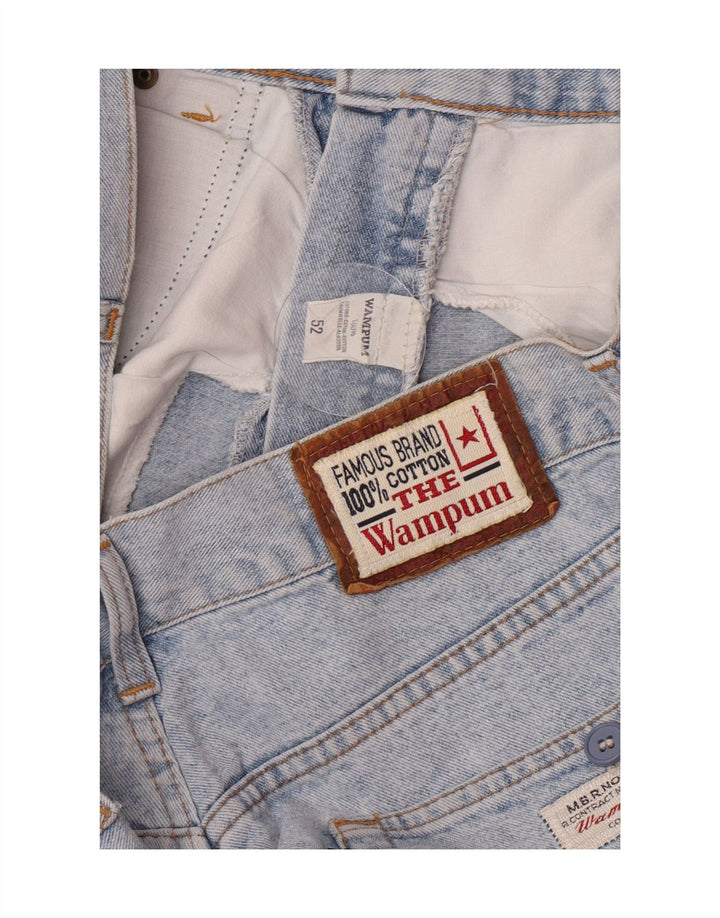Calça jeans reta masculina Wampum W34 L29 algodão azul