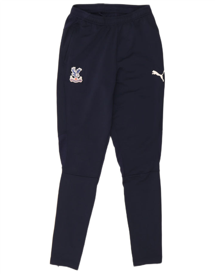 Puma Masculino Crystal Palace F.C. Calça Fato de Treino Pequeno Poliéster Azul Marinho