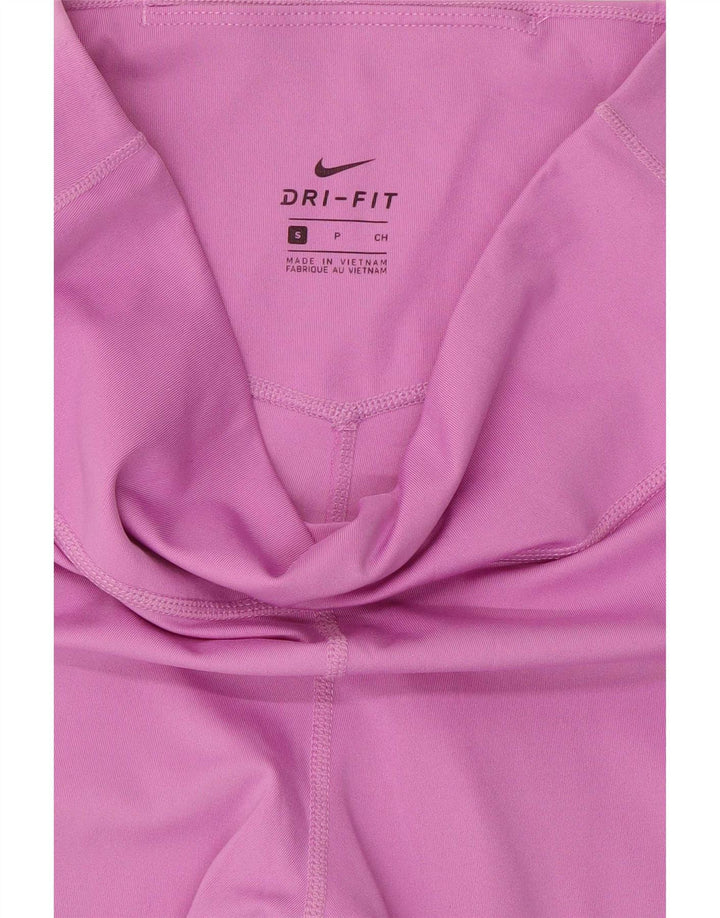 Leggings Nike Dri Fit Graphic UK 8 Pequeno Rosa